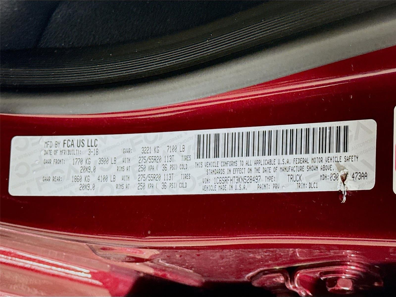 2019 RAM 1500 Limited