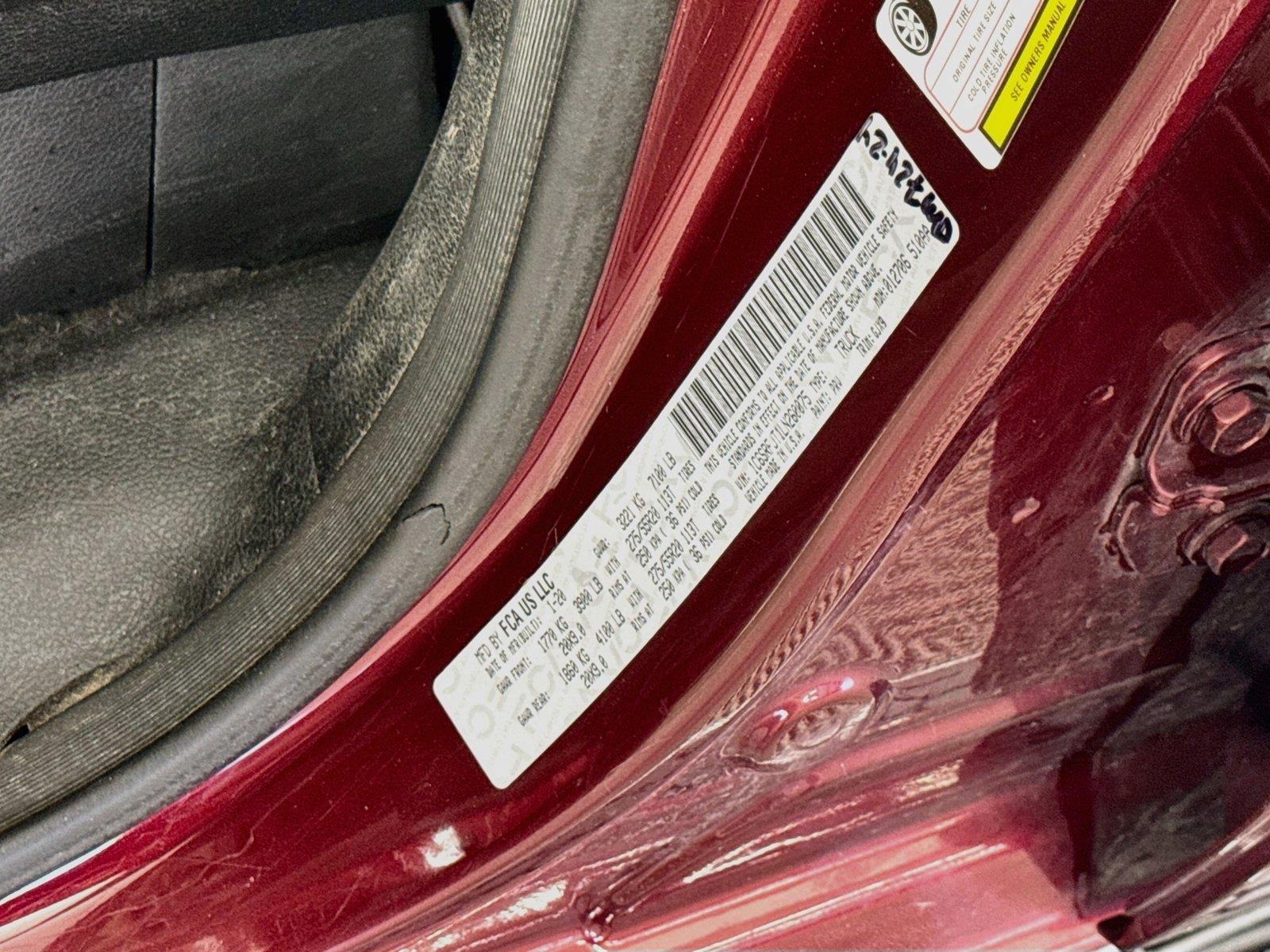 2020 RAM 1500 Laramie