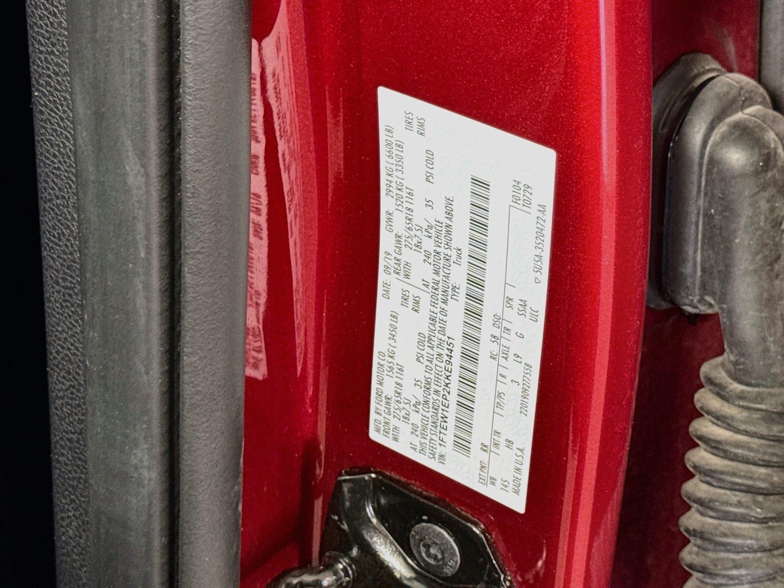 2019 Ford F-150 XL