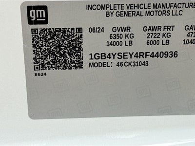 2024 Chevrolet Silverado 3500 HD Chassis Cab Work Truck