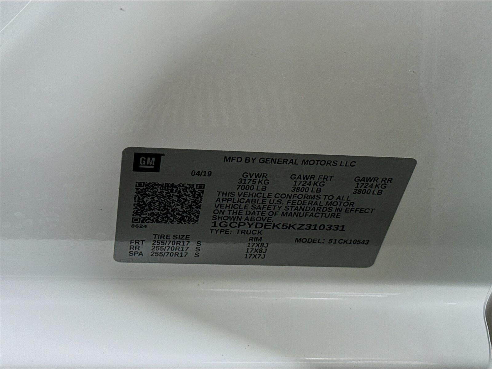 2019 Chevrolet Silverado 1500 LT