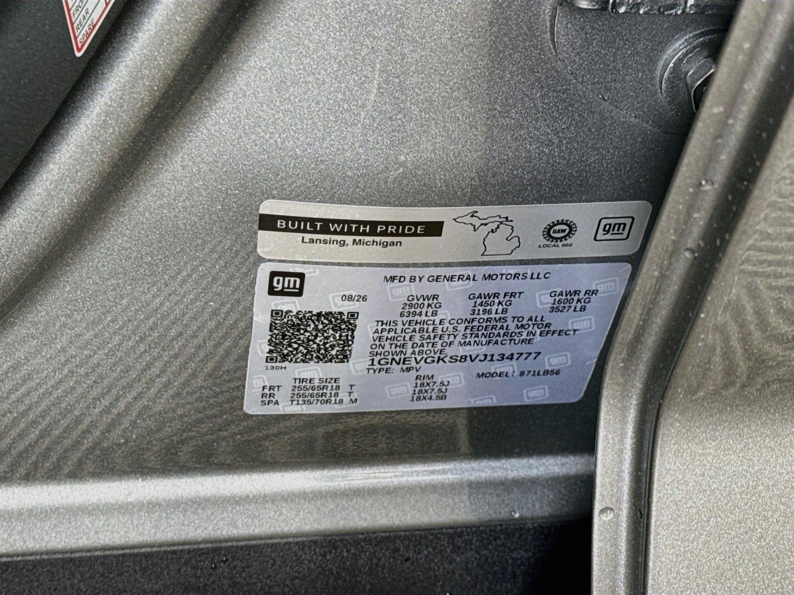 2027 Chevrolet Traverse LT