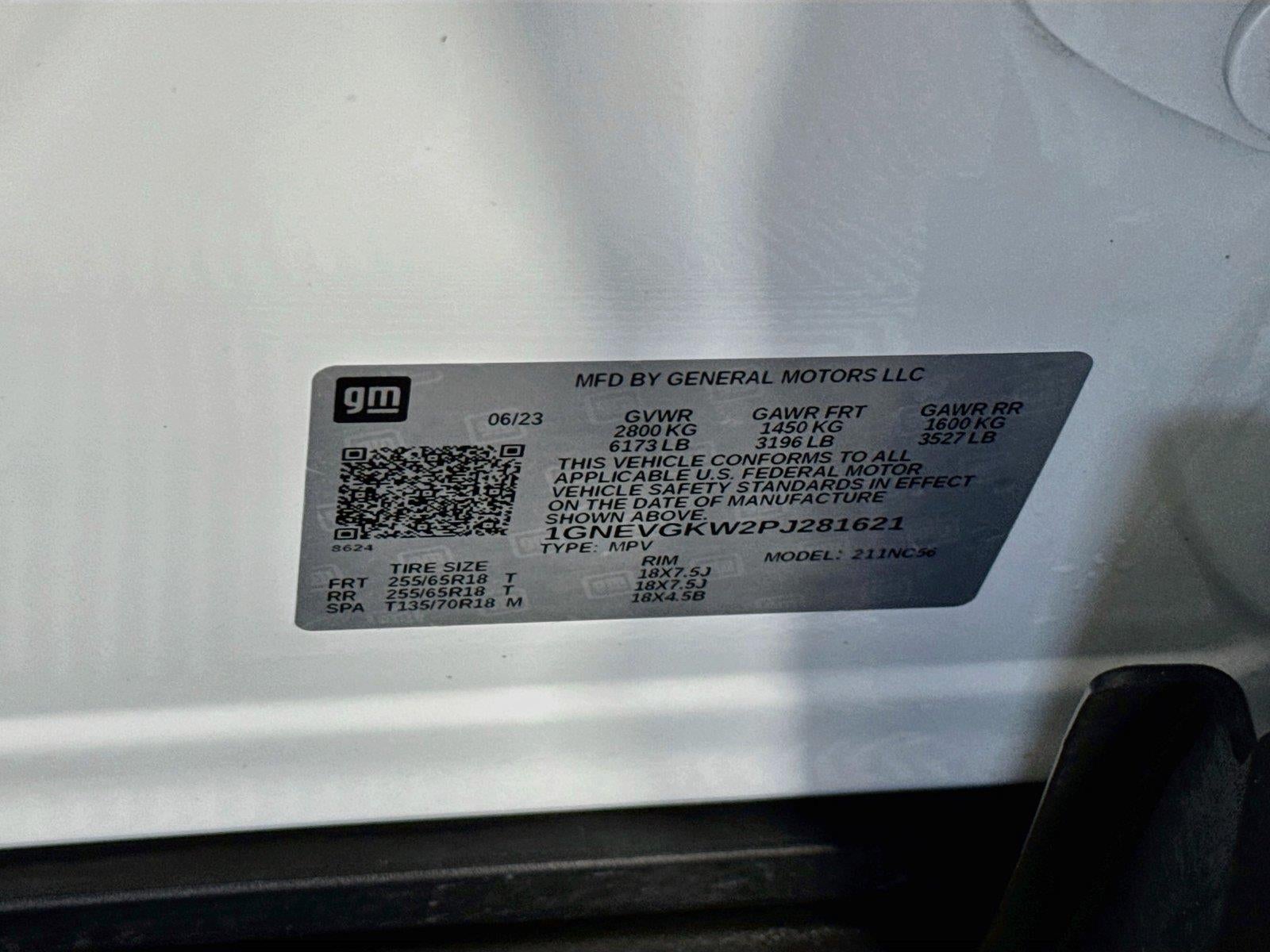 2023 Chevrolet Traverse LT Cloth