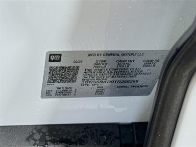 2026 Chevrolet Tahoe LT