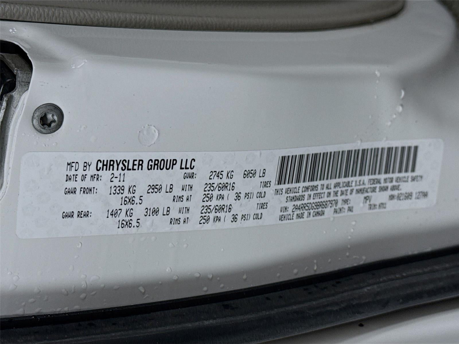 2011 Chrysler Town & Country Touring