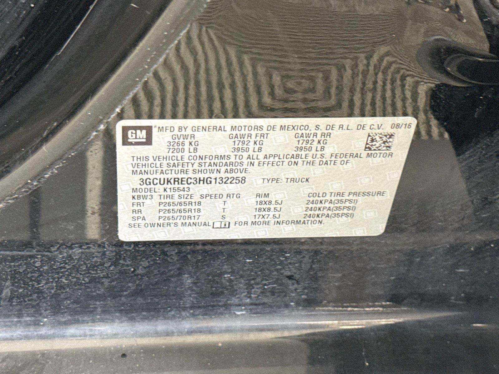 2017 Chevrolet Silverado 1500 LT