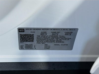 2026 Chevrolet Equinox LT