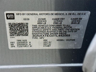 2026 Chevrolet Equinox RS