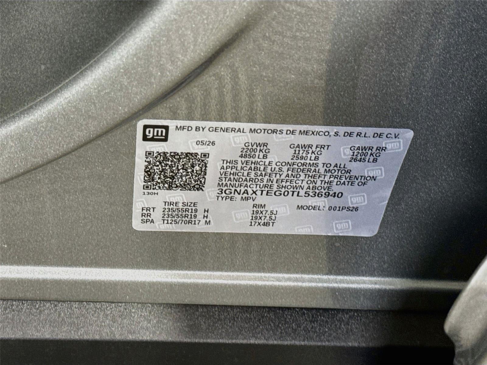 2026 Chevrolet Equinox RS