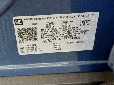 2026 Chevrolet Equinox RS