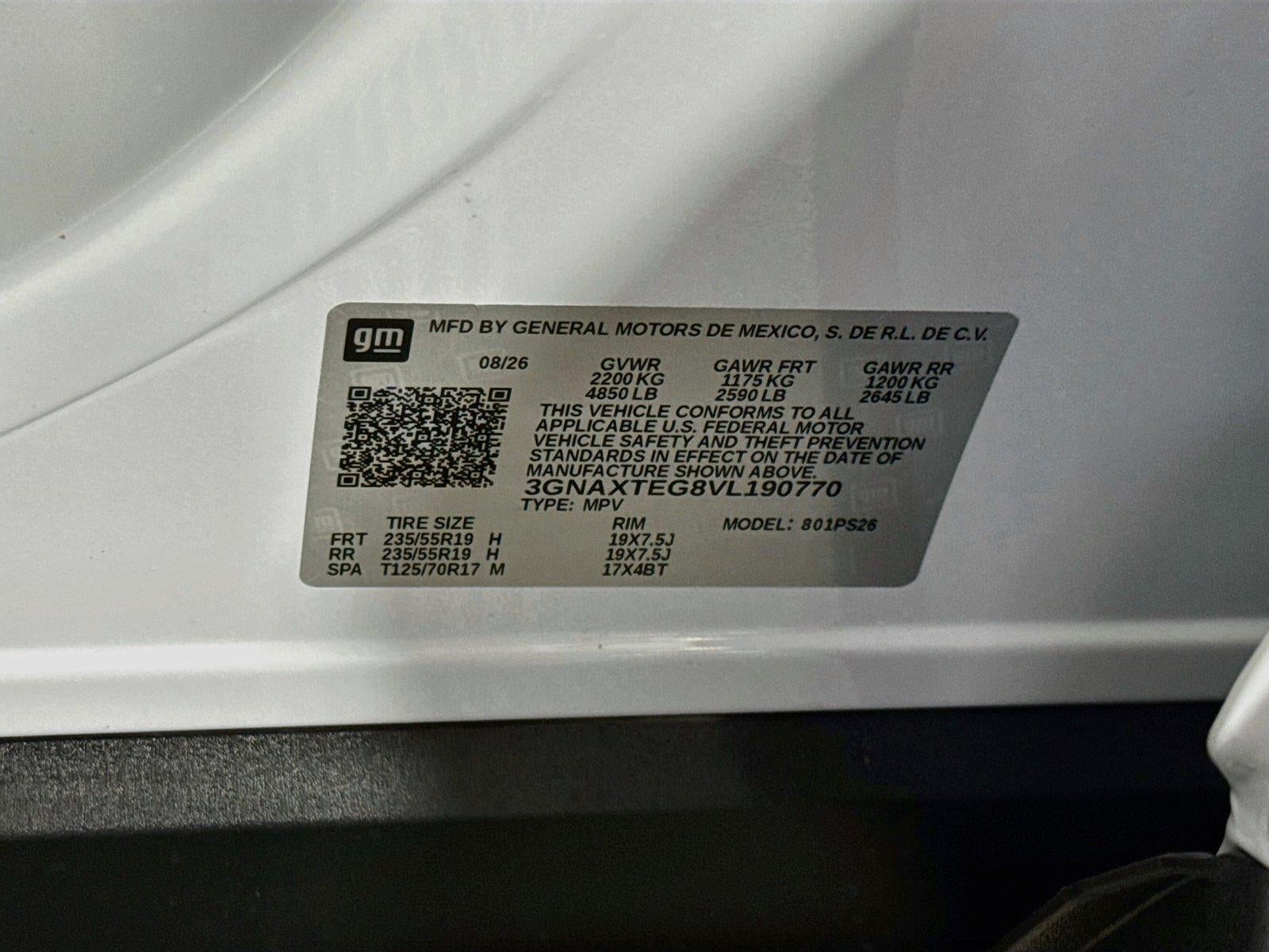 2027 Chevrolet Equinox RS