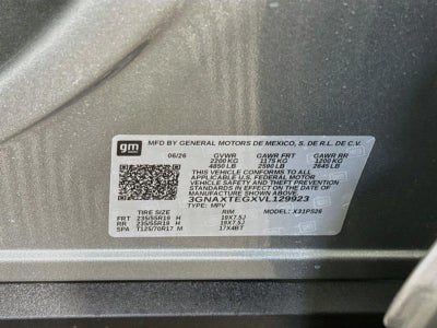 2027 Chevrolet Equinox RS