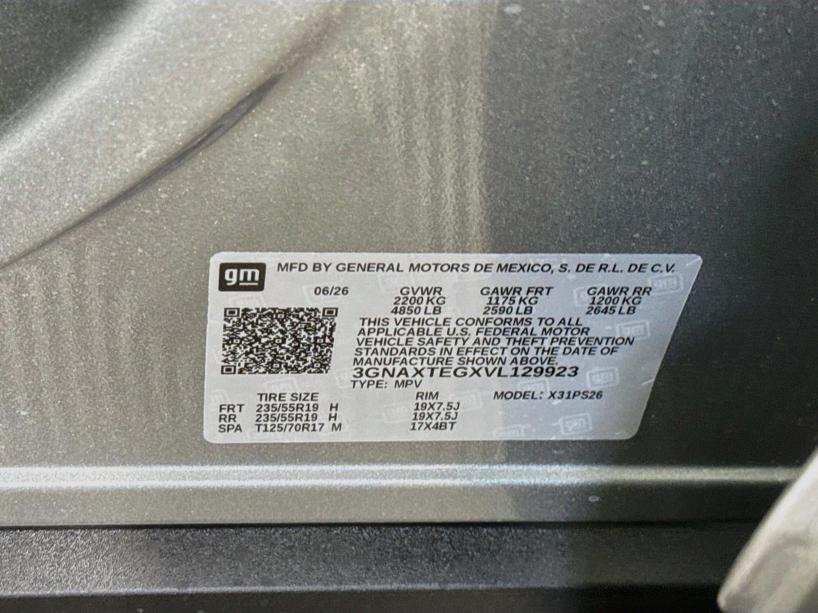 2027 Chevrolet Equinox RS
