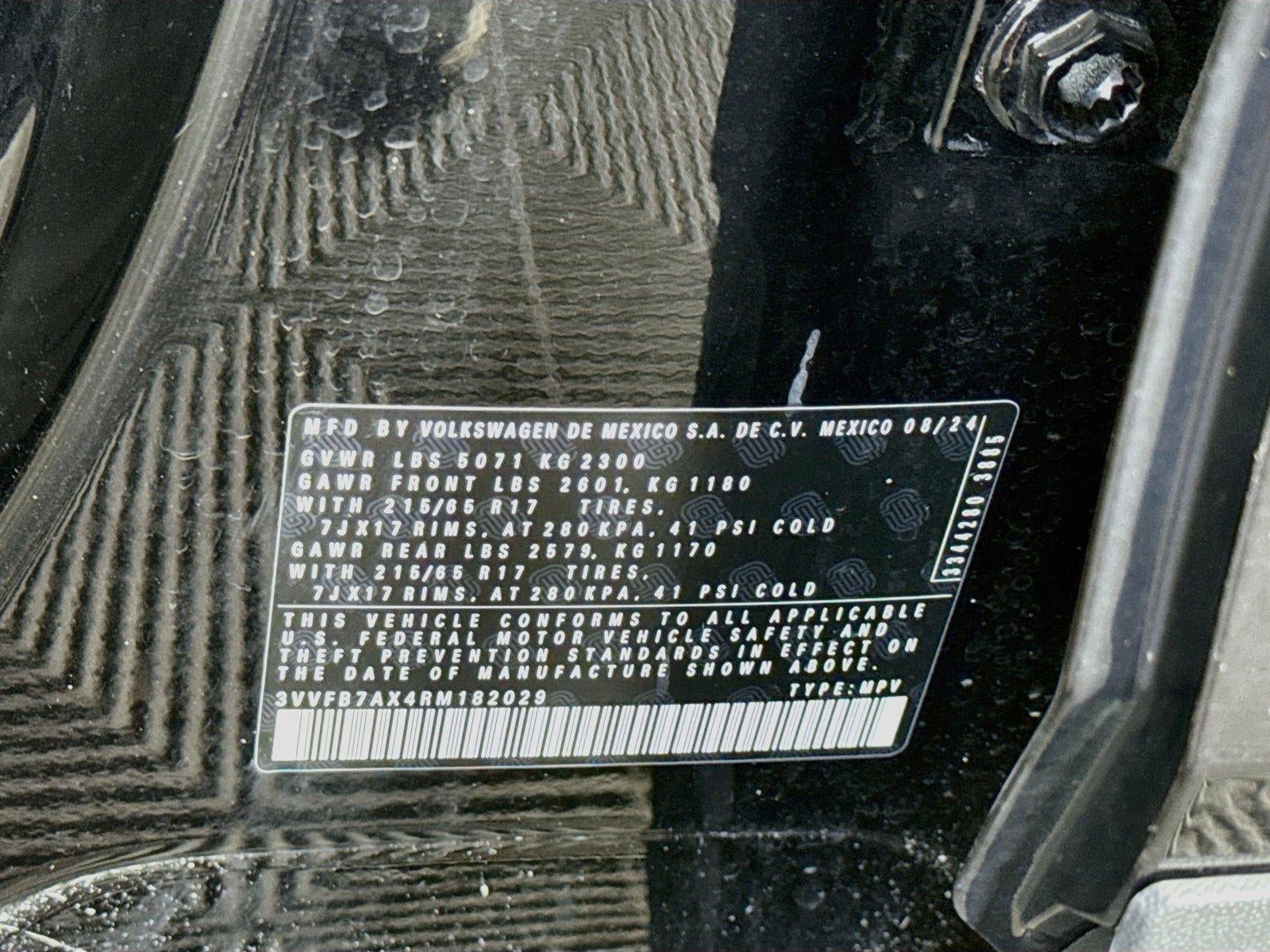 2024 Volkswagen Tiguan S