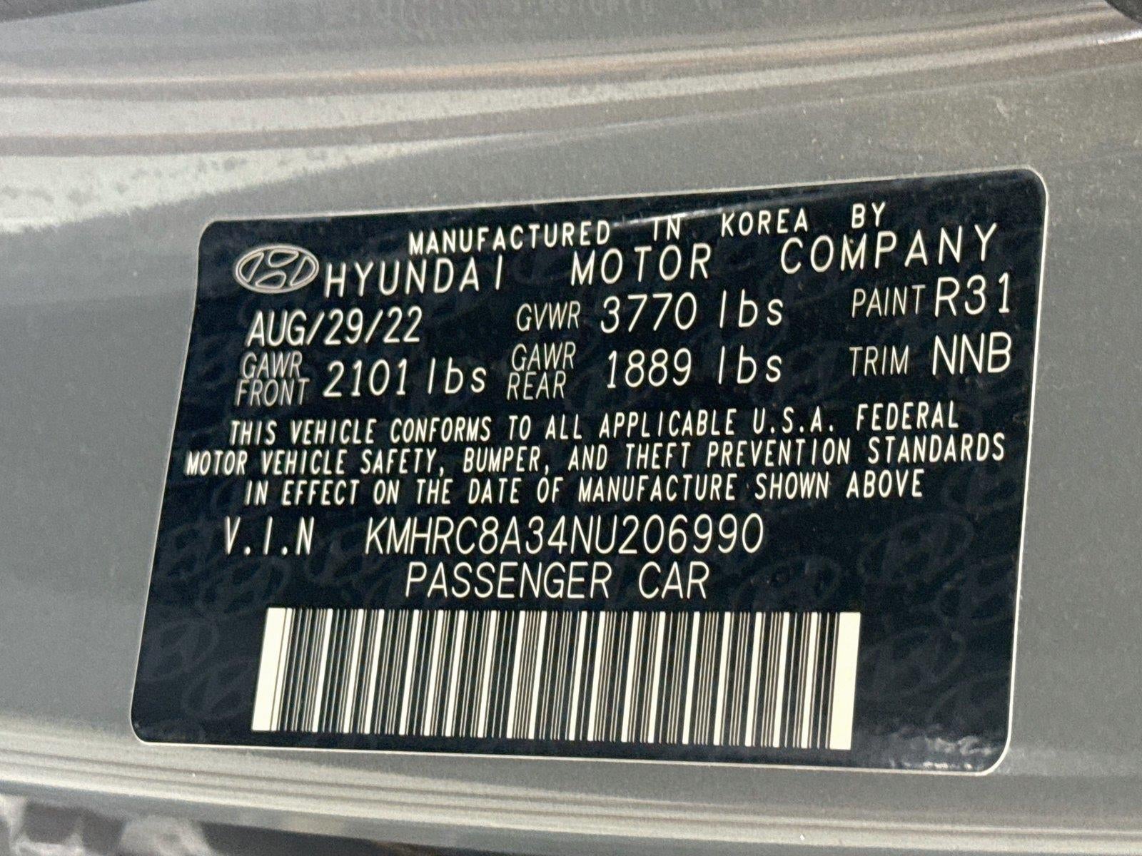 2022 Hyundai Venue Limited