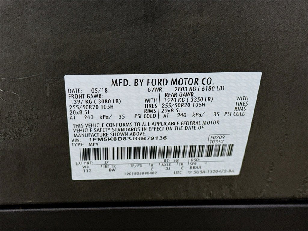 2018 Ford Explorer XLT