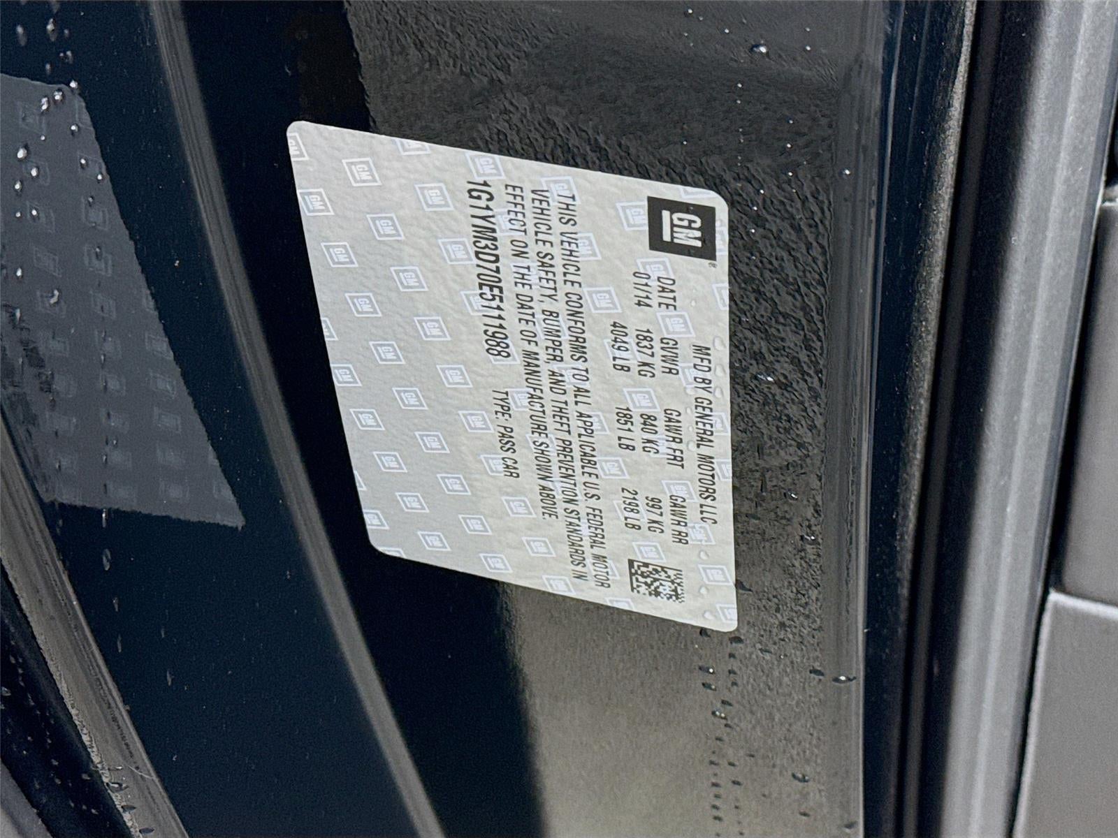 2014 Chevrolet Corvette Stingray Z51 3LT