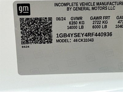 2024 Chevrolet Silverado 3500 HD Chassis Cab Work Truck