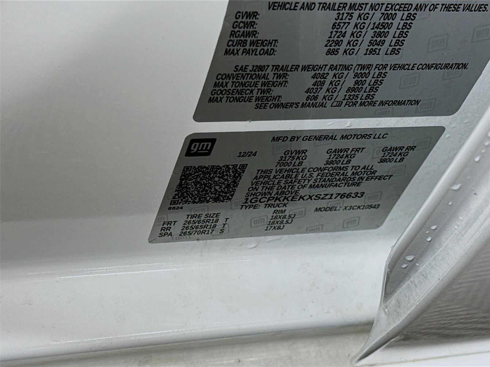 2025 Chevrolet Silverado 1500 LT (2FL)