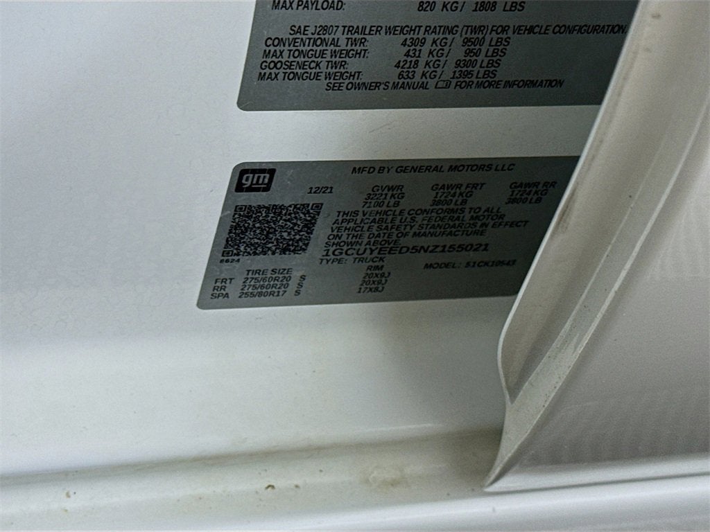 2022 Chevrolet Silverado 1500 LTD RST