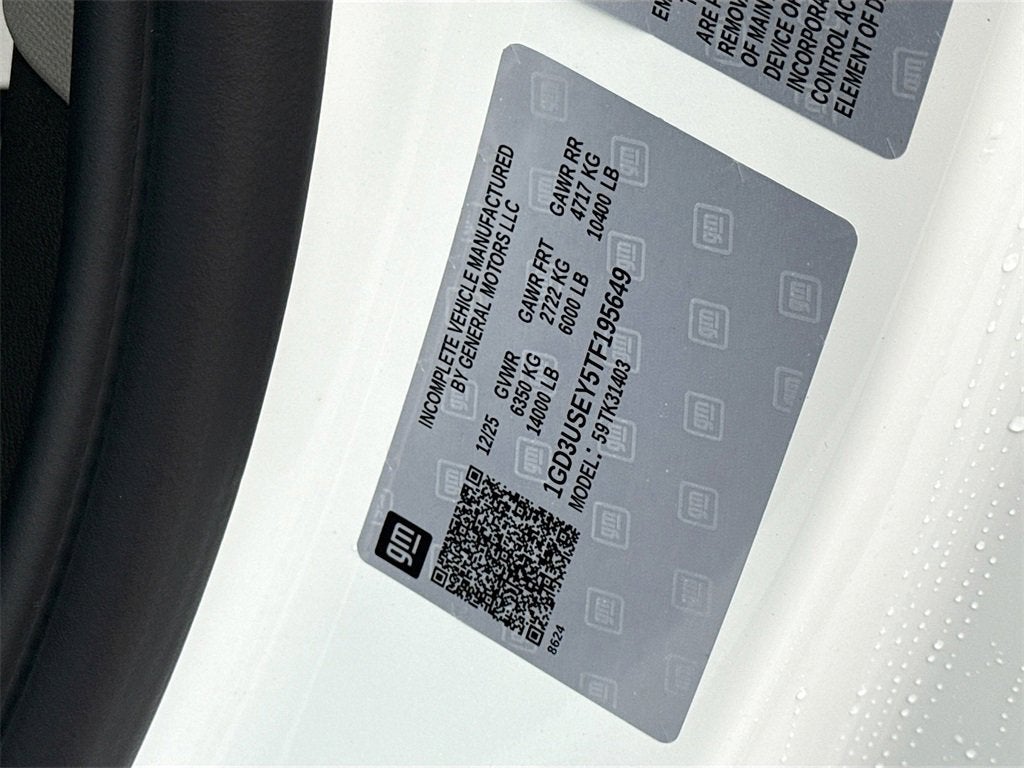 2026 GMC Sierra 3500 HD Chassis Cab Pro