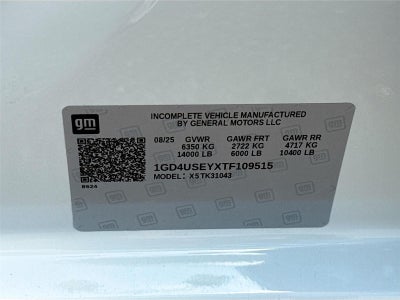 2026 GMC Sierra 3500 HD Chassis Cab Pro