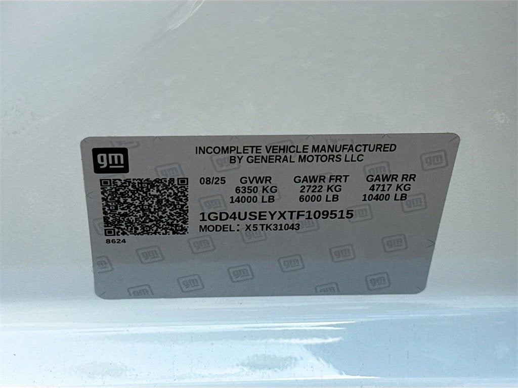 2026 GMC Sierra 3500 HD Chassis Cab Pro