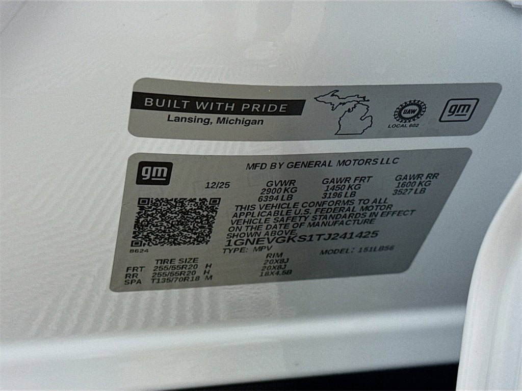 2026 Chevrolet Traverse LT