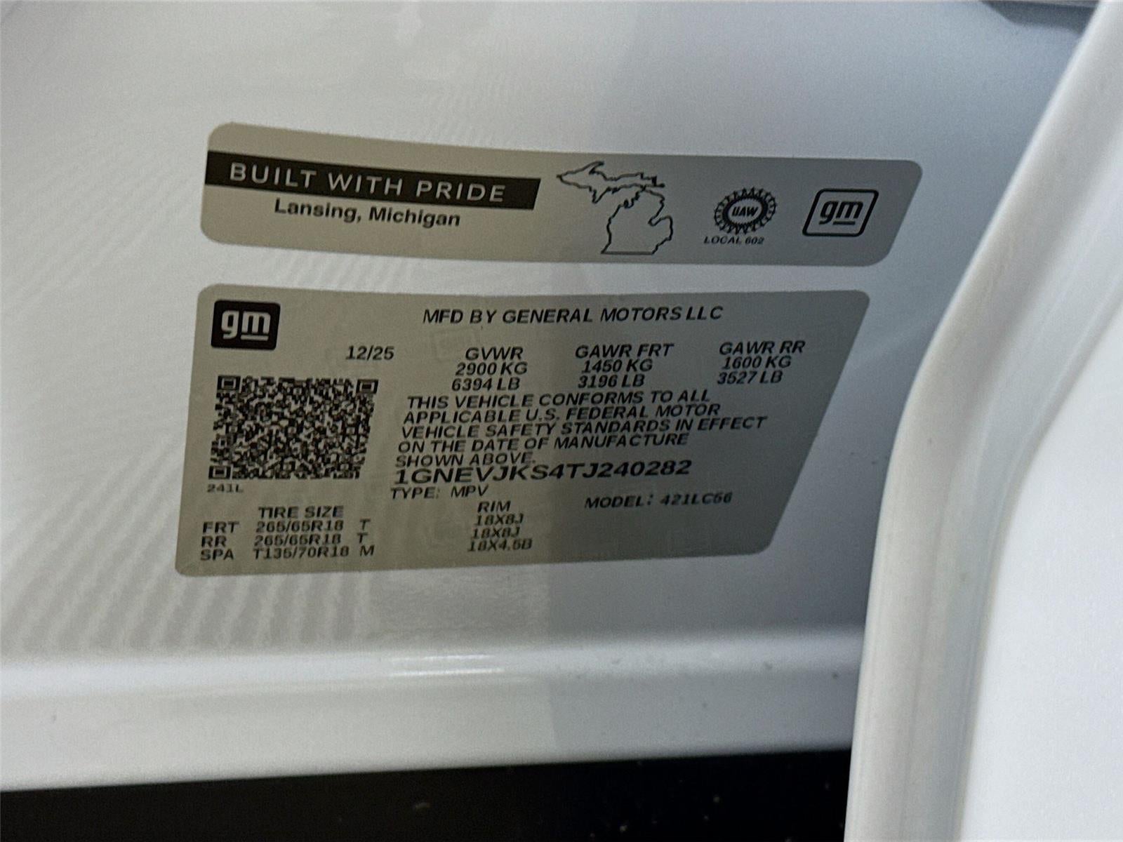 2026 Chevrolet Traverse Z71