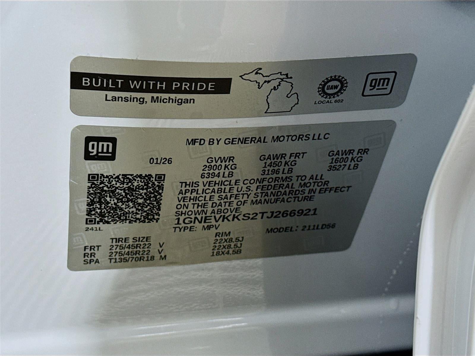 2026 Chevrolet Traverse High Country