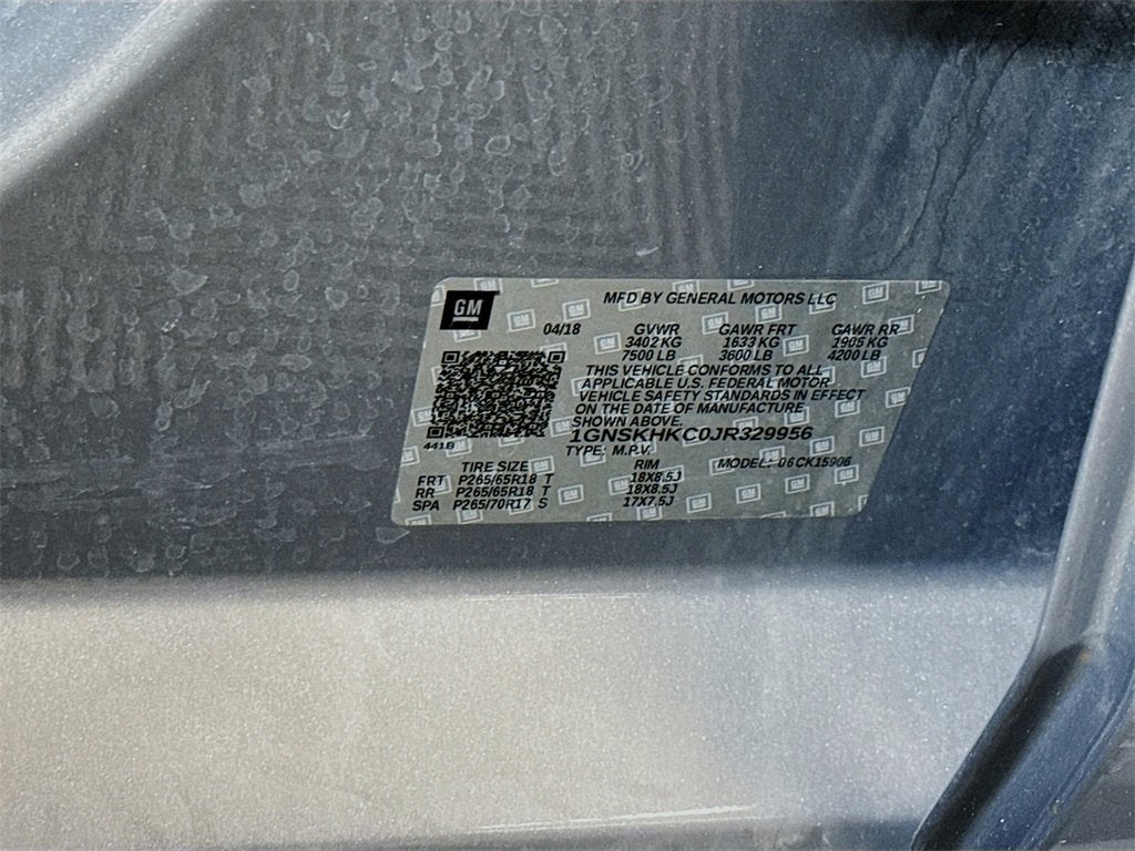 2018 Chevrolet Suburban LT