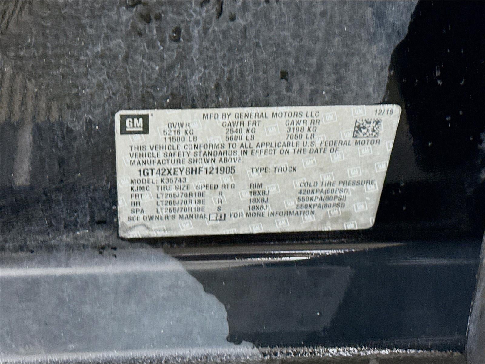 2017 GMC Sierra 3500 HD SLT