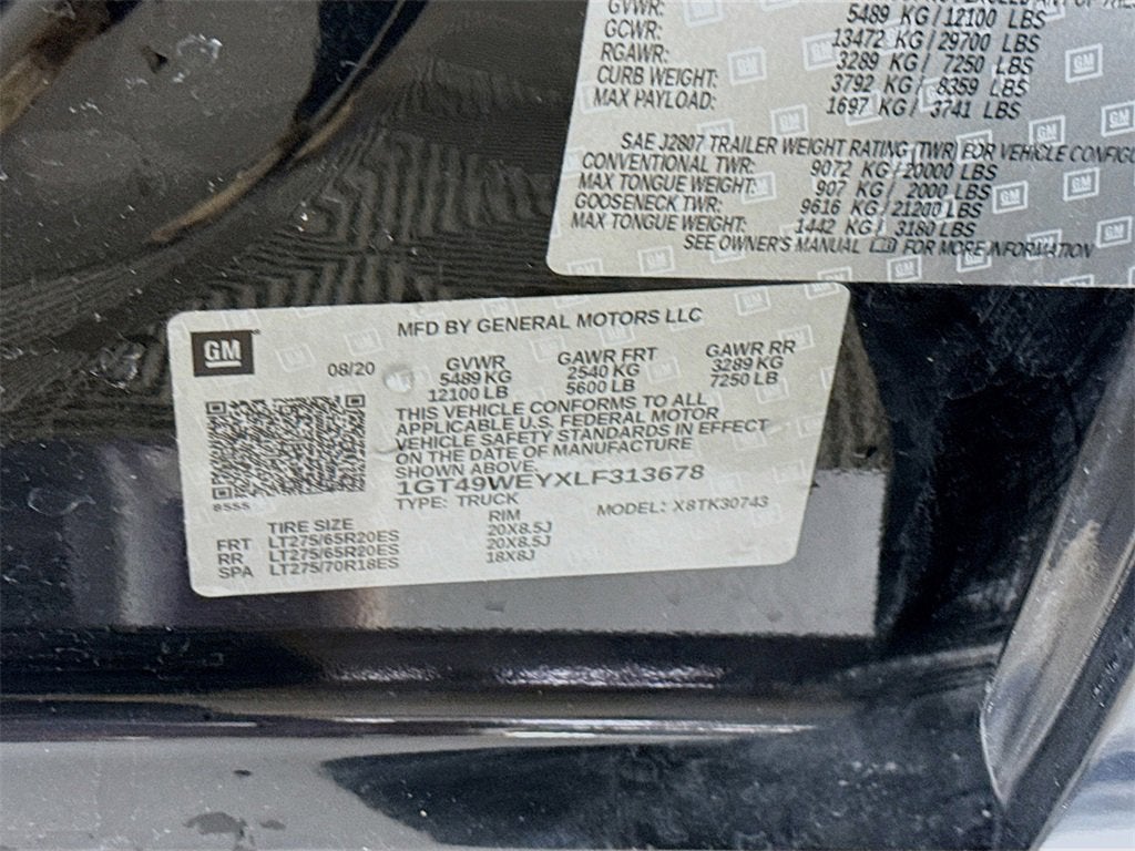 2020 GMC Sierra 3500 HD Denali