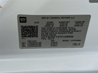 2026 GMC Sierra 3500 HD Pro