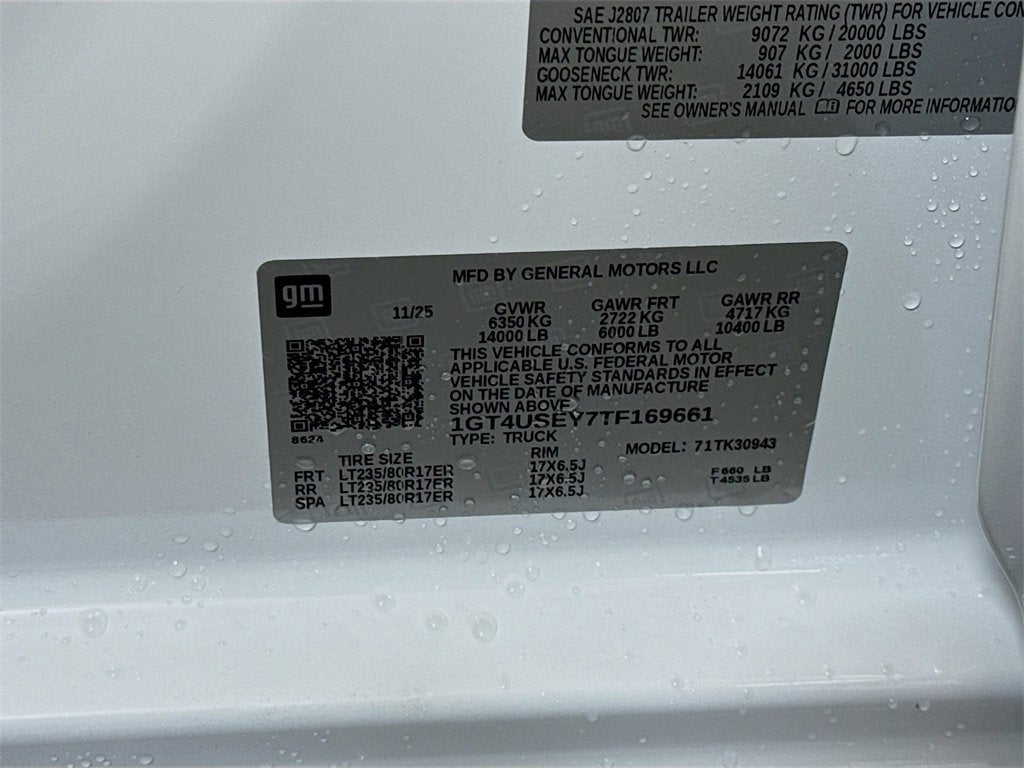 2026 GMC Sierra 3500 HD Pro