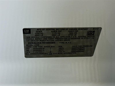 2017 Chevrolet Equinox LT