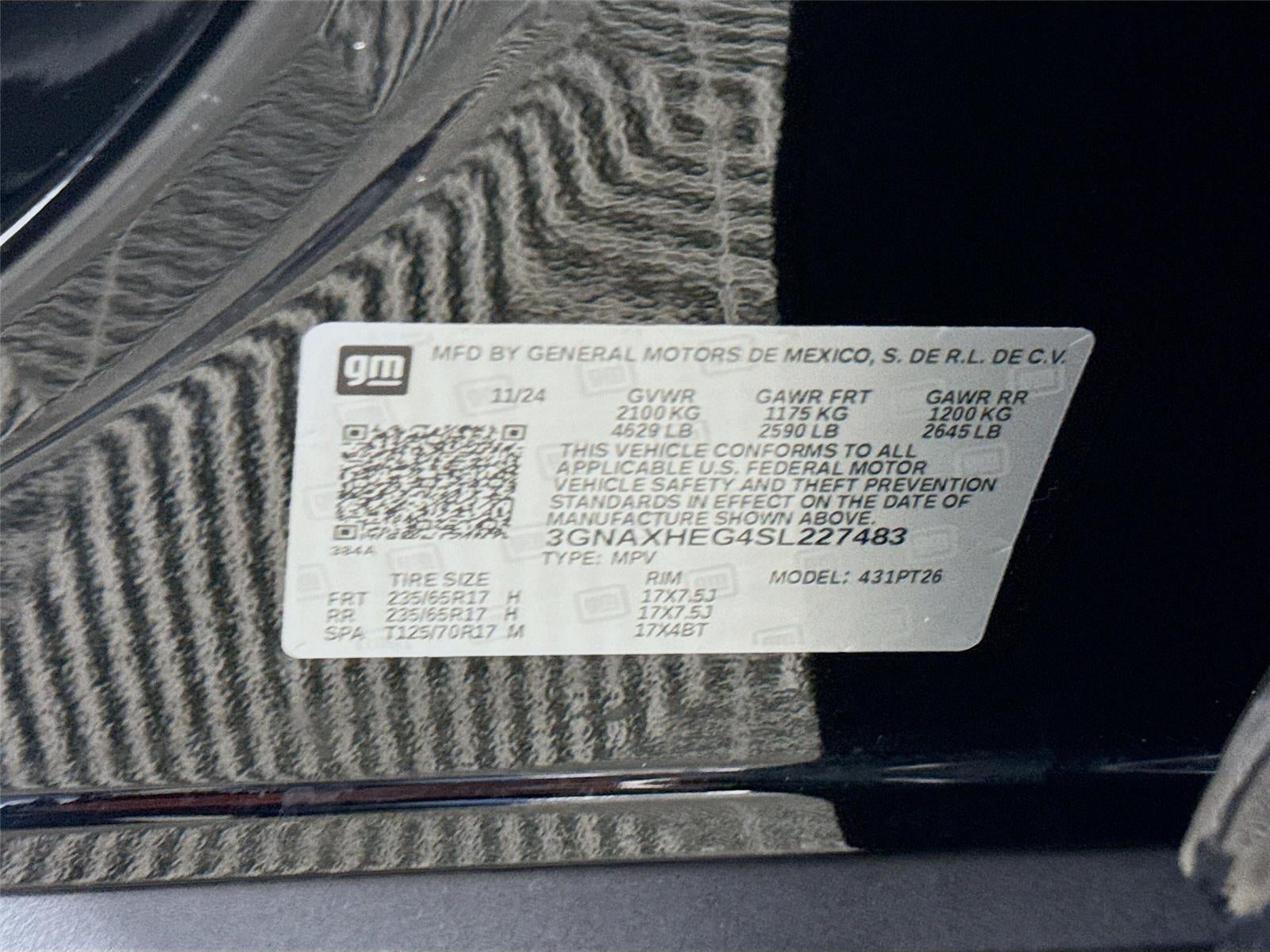 2025 Chevrolet Equinox LT