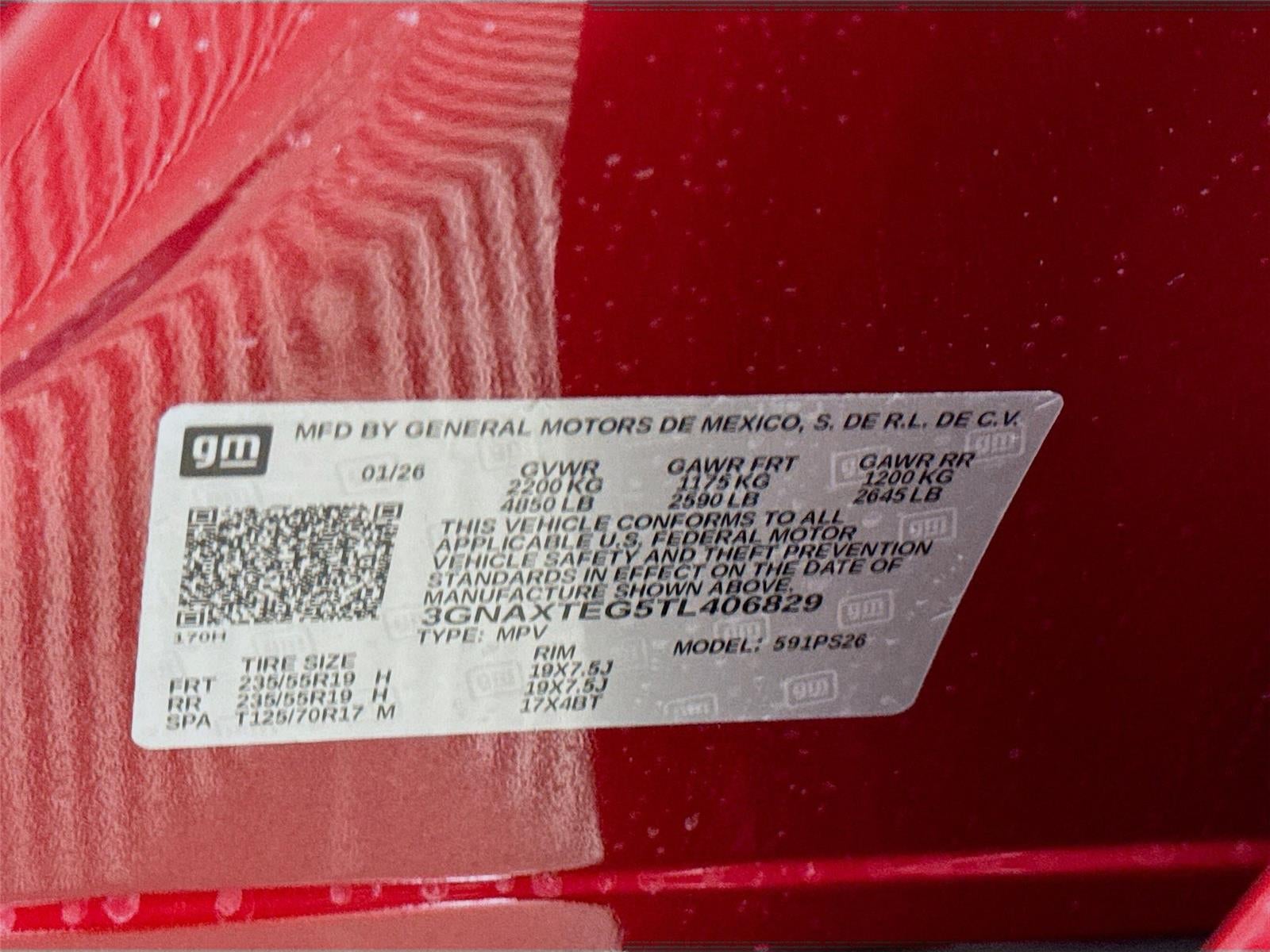 2026 Chevrolet Equinox RS