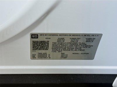 2026 Chevrolet Equinox RS