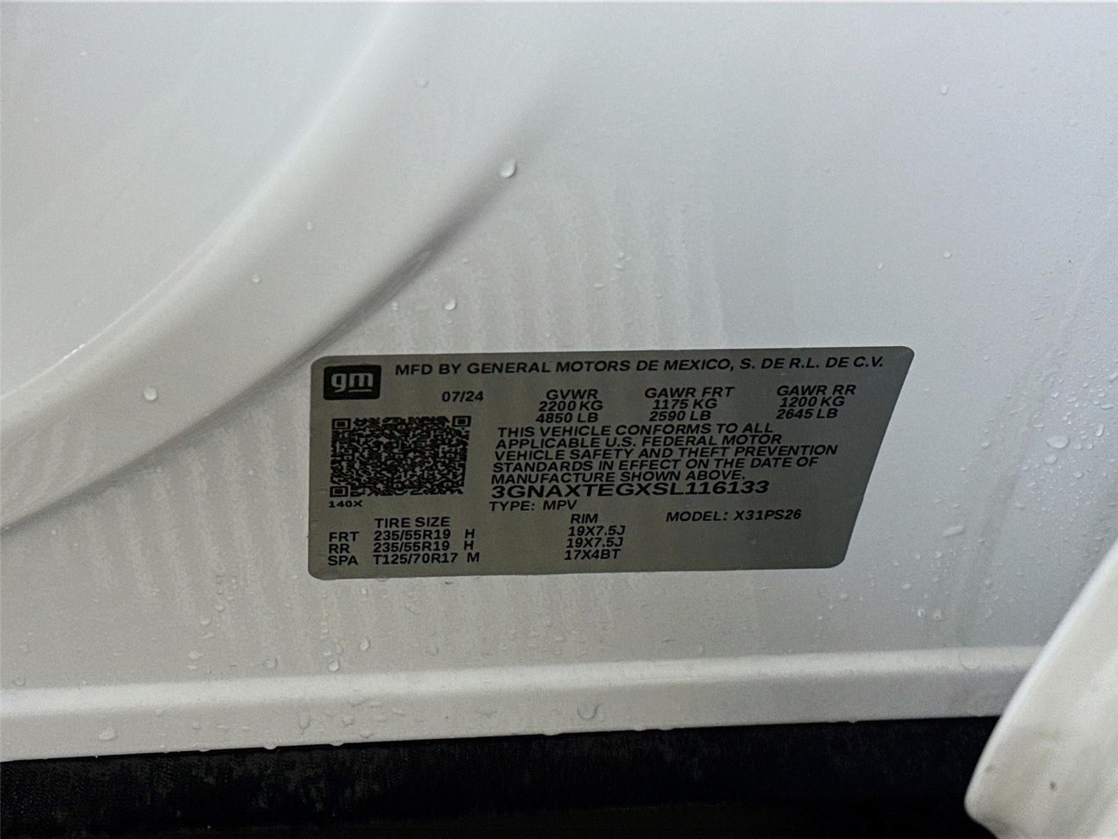 2025 Chevrolet Equinox RS