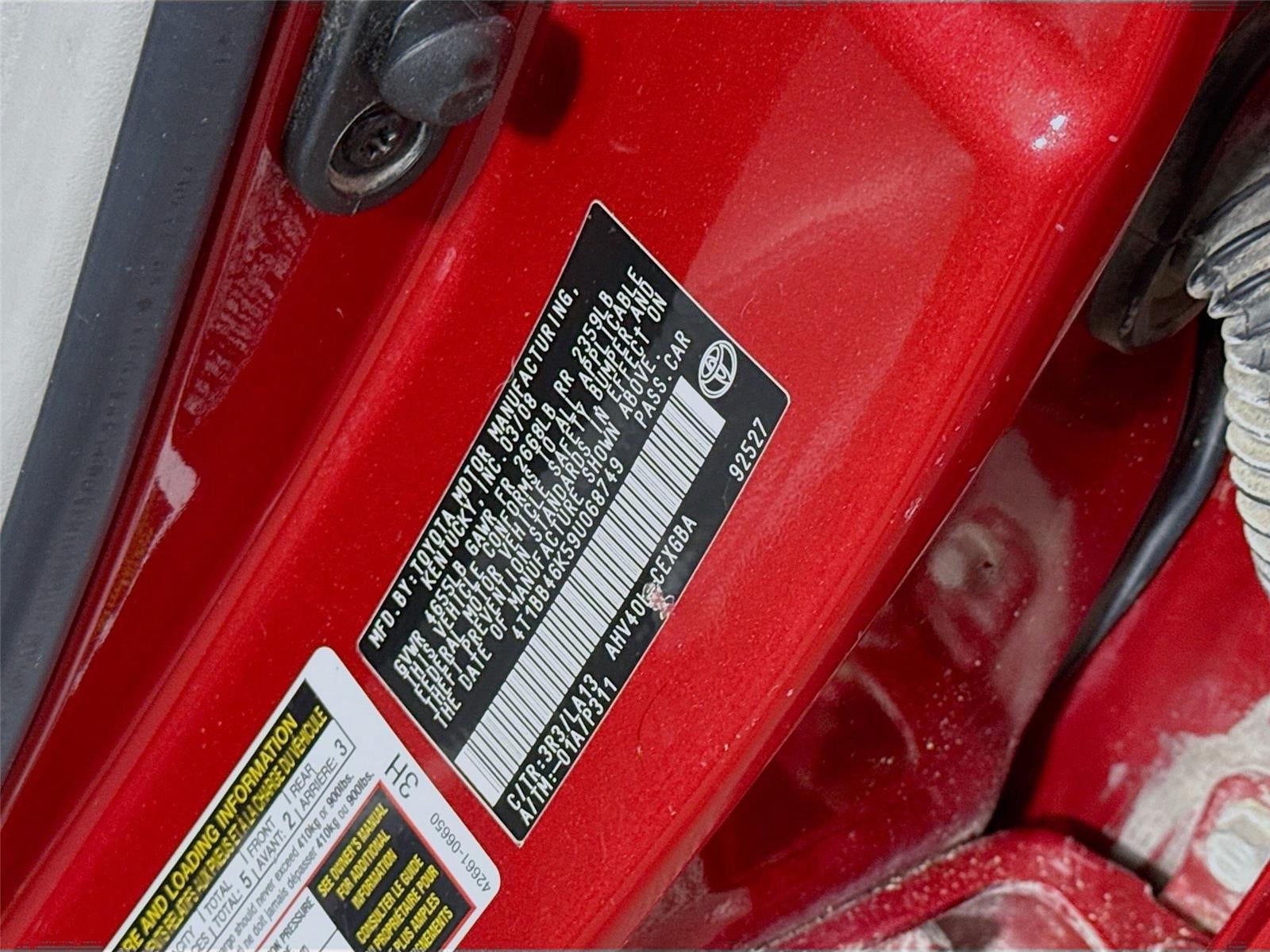 2009 Toyota Camry Hybrid 4dr Sdn (Natl)