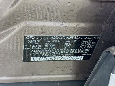 2019 Hyundai Santa Fe Limited