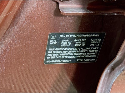 2018 Buick Regal Sportback Essence